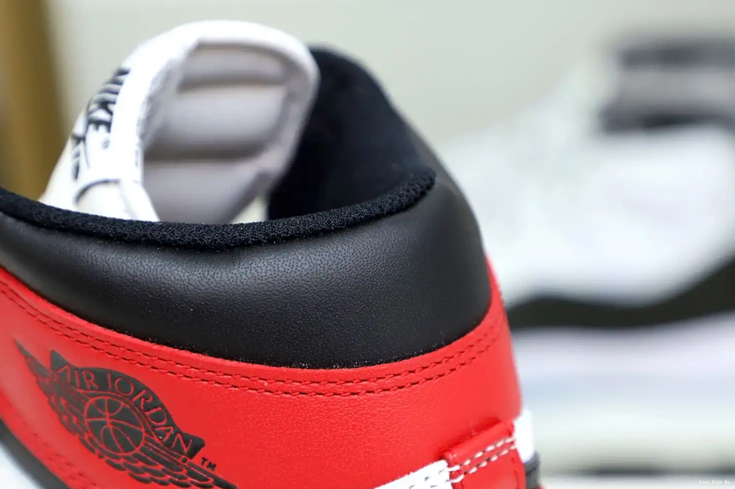1 Air Jordan Retro Toe Kimikick (2016) Black 0717